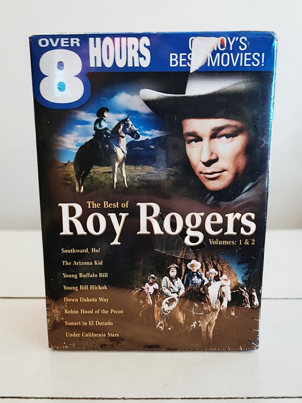 New Vintage The Best of Roy Rogers DVD Collection Vol 1 & 2 - 8+ Hours Classics